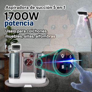 Aspiradora de Succión de agua PRO 5 en 1